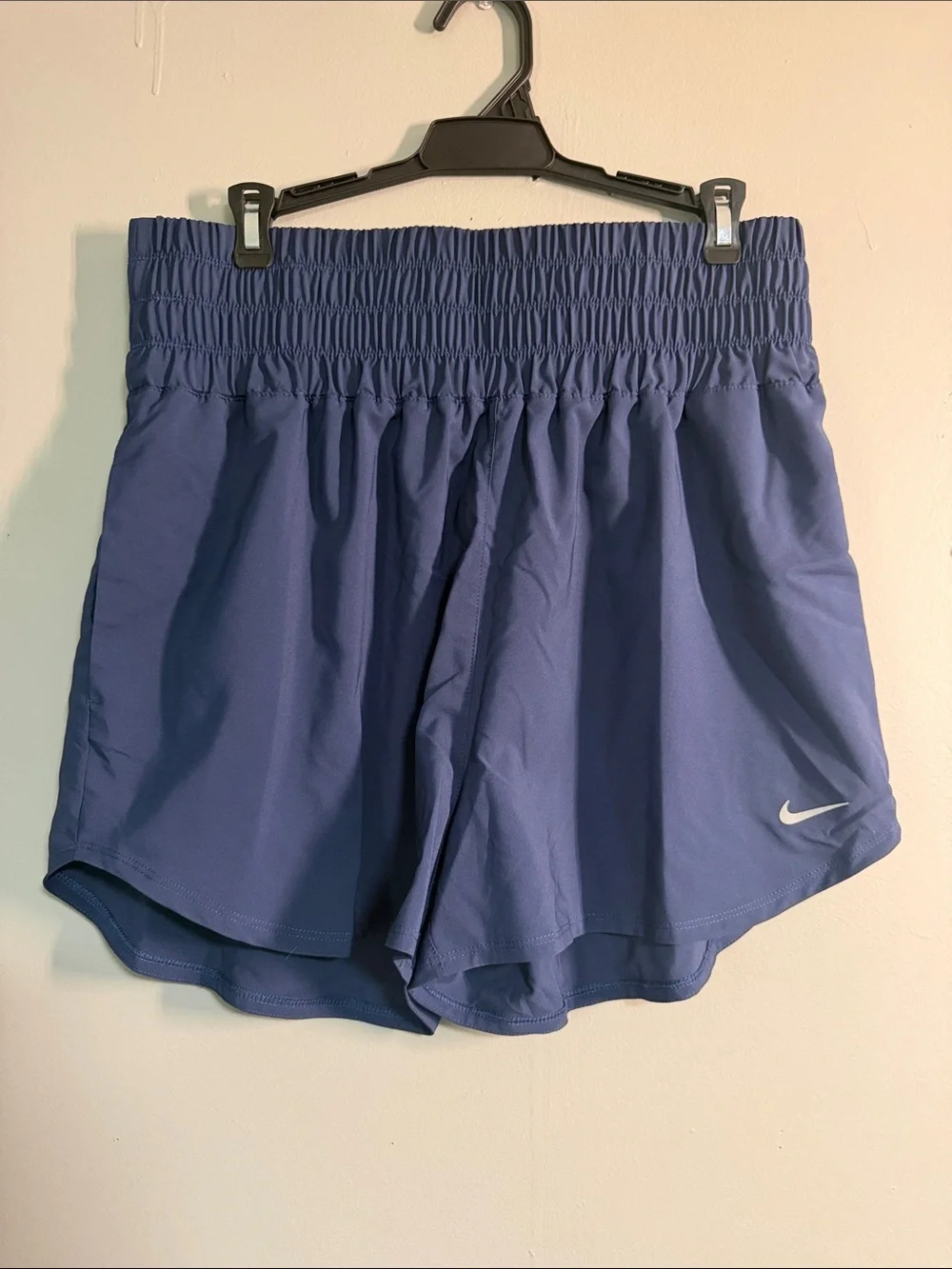 Nike Women's Navy Blue Athletic Shorts